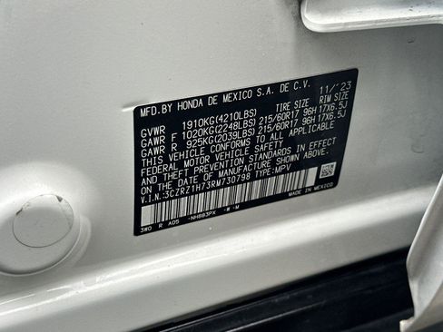 Used 2024 Honda HR-V EX-L image 28