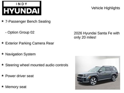 New 2026 Hyundai Santa Fe Limited AWD/4WD image 7