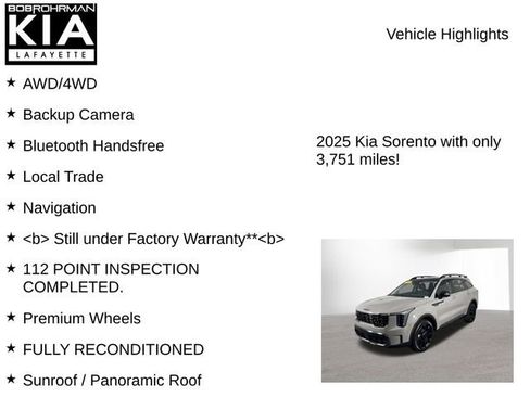 Used 2025 Kia Sorento SX image 7