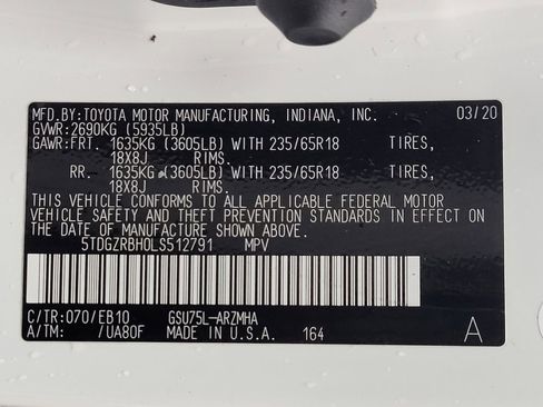 Used 2020 Toyota Highlander XLE image 33