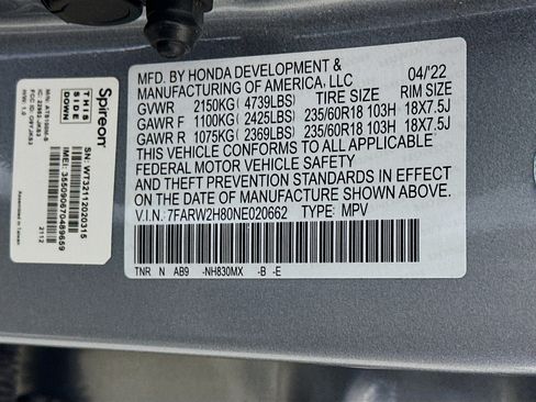 Used 2022 Honda CR-V EX-L image 12