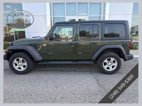 Used 2021 Jeep Wrangler Unlimited Sport AWD/4WD image 1