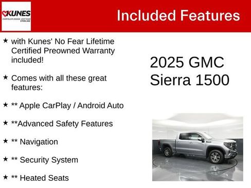 Used 2025 GMC Sierra 1500 SLT AWD/4WD image 4