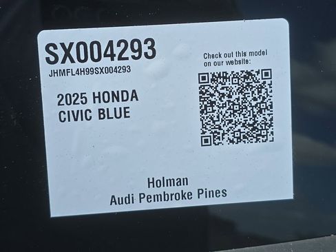Used 2025 Honda Civic Sport Touring image 30