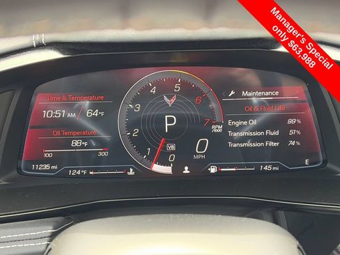 Used 2024 Chevrolet Corvette Stingray Coupe w/ Z51 Performance Package RWD image 23