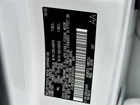 New 2026 Lexus RZ 450e AWD image 27