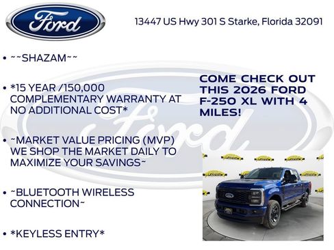 New 2026 Ford F250 XL w/ STX Appearance Package AWD/4WD image 5