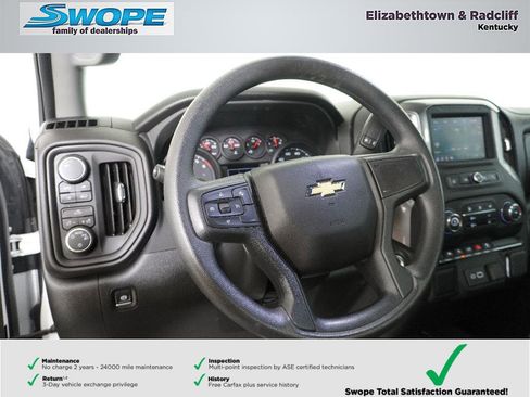 Used 2025 Chevrolet Silverado 1500 Custom w/ LPO, Dark Essentials Package image 16