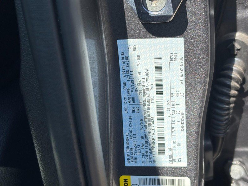 Used 2024 Ford Ranger Lariat w/ FX4 Off-Road Package AWD/4WD image 27