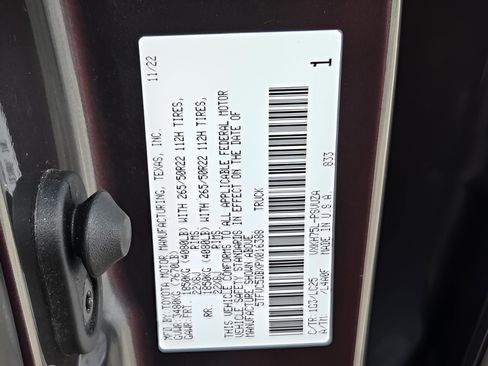 Used 2023 Toyota Tundra Capstone image 35