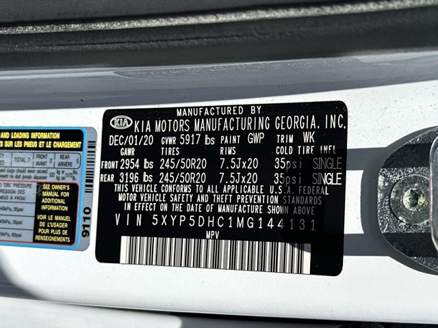 Certified 2021 Kia Telluride SX w/ SX Prestige Package AWD/4WD image 39