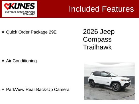 New 2026 Jeep Compass Trailhawk AWD/4WD image 3