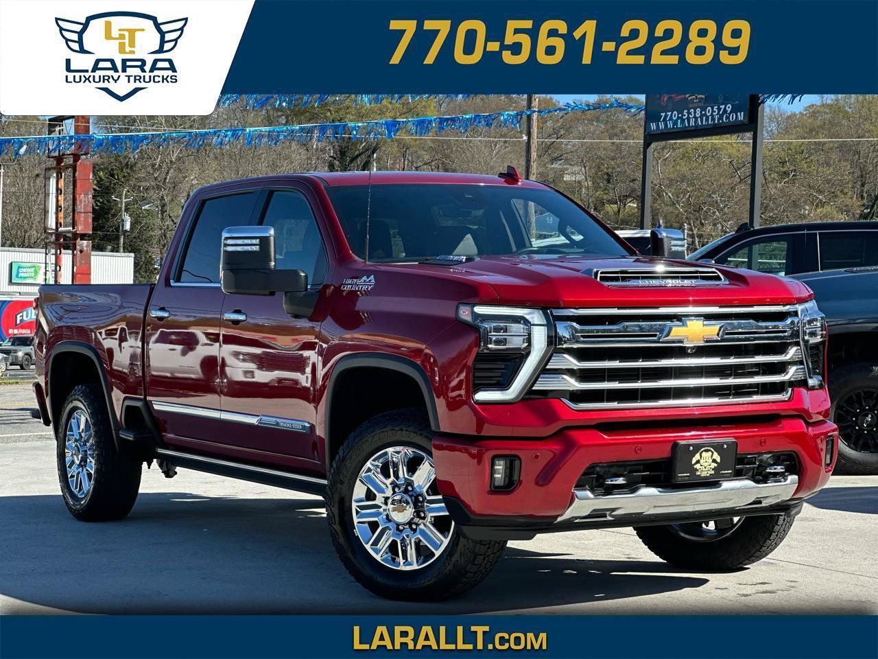 Used 2024 Chevrolet Silverado 3500 High Country w/ High Country Premium Package AWD/4WD image 1