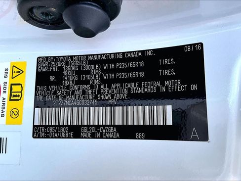 Used 2016 Lexus RX 350 FWD w/ Premium Package image 34