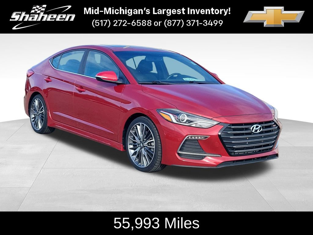 Used 2017 Hyundai Elantra Sport w/ Sport Premium Package 06 FWD image 2