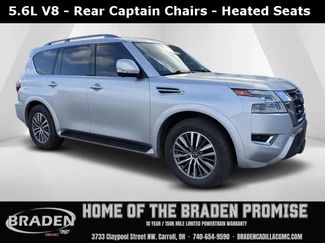 Used 2023 Nissan Armada SL w/ Captain's Chairs Package video 1