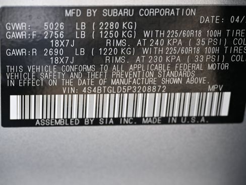 Used 2023 Subaru Outback Onyx Edition XT AWD/4WD image 18