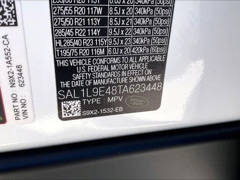 New 2026 Land Rover Range Rover Sport Dynamic SE image 8