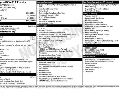 Used 2025 Toyota RAV4 XLE Premium w/ Weather Package image 5