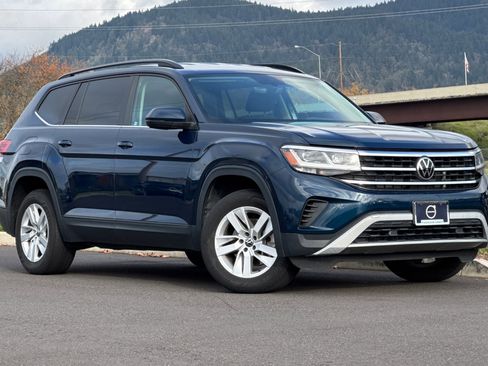 Used 2021 Volkswagen Atlas S image 1