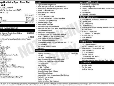 Used 2020 Jeep Gladiator Sport image 3