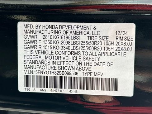 Used 2025 Honda Pilot Elite image 16