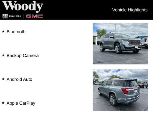 Used 2023 GMC Acadia Denali w/ Denali Ultimate Package AWD/4WD image 3