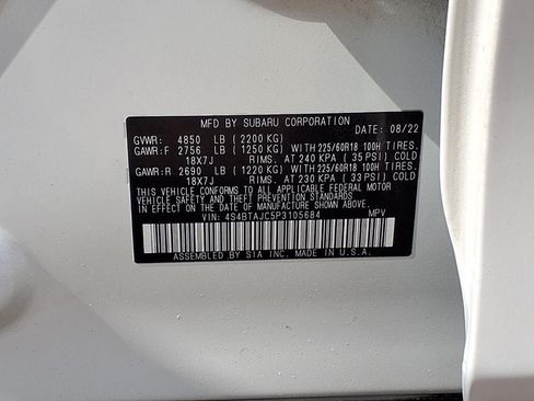 Used 2023 Subaru Outback Onyx Edition AWD/4WD image 13
