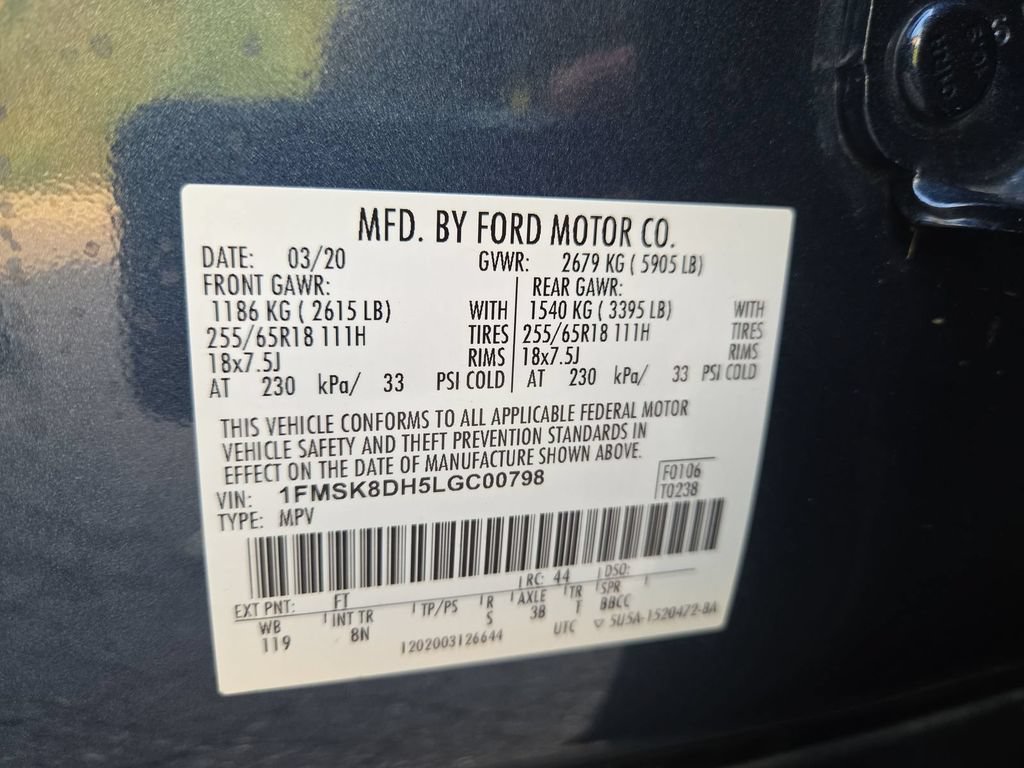 Used 2020 Ford Explorer XLT w/ Comfort Package AWD/4WD image 22