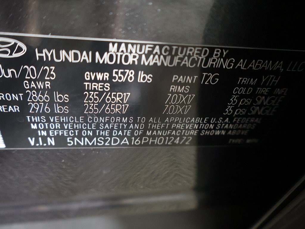 Used 2023 Hyundai Santa Fe Blue AWD/4WD image 46