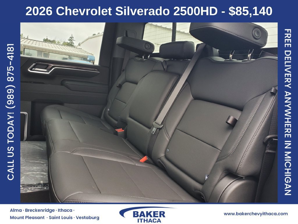 New 2026 Chevrolet Silverado 2500 LTZ w/ Trail Boss Package AWD/4WD image 34