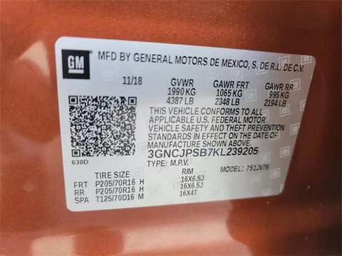 Used 2019 Chevrolet Trax LT w/ LT Convenience Package image 28