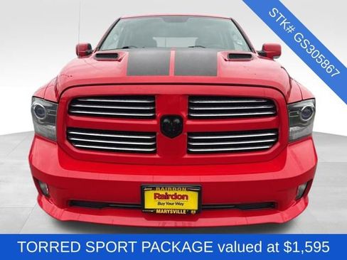 Used 2016 RAM 1500 Sport w/ Torred Sport Package image 2