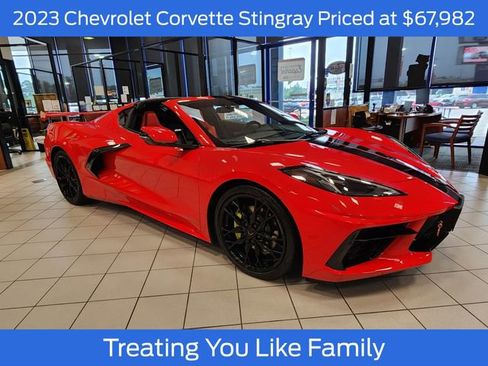 Used 2023 Chevrolet Corvette Stingray Coupe w/ 1LT RWD image 1