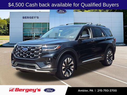 New 2026 Ford Explorer Platinum w/ LUX Leather Package AWD/4WD image 1