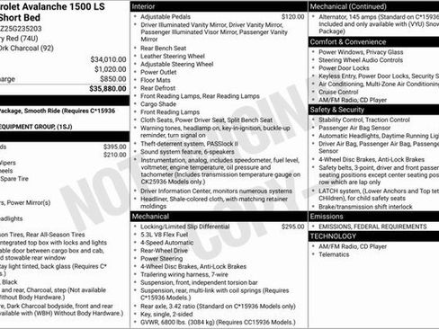 Used 2005 Chevrolet Avalanche LS image 3