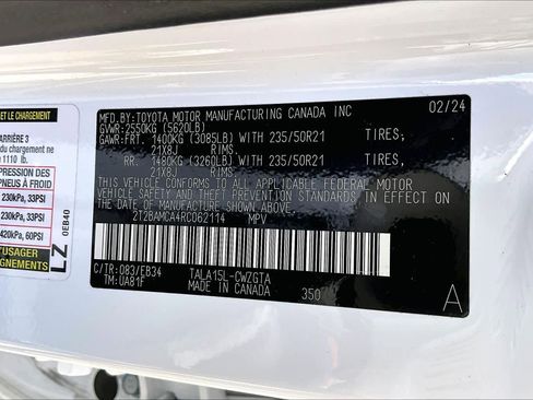 Used 2024 Lexus RX 350 F Sport w/ Convenience Package AWD/4WD image 37