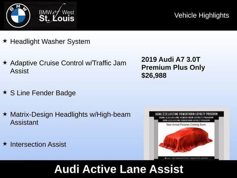 Used 2019 Audi A7 3.0T Premium Plus w/ Premium Plus Package image 62