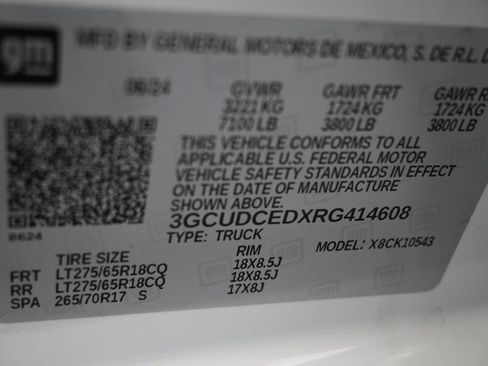 Used 2024 Chevrolet Silverado 1500 Custom Trail Boss image 17