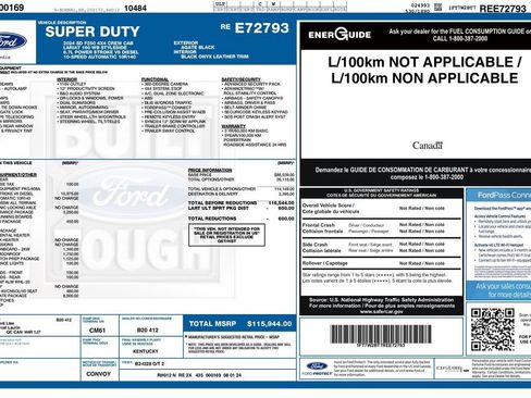 Used 2024 Ford F250 Lariat w/ Lariat Ultimate Package AWD/4WD image 3