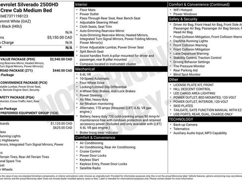 New 2026 Chevrolet Silverado 2500 Custom w/ Custom Value Package AWD/4WD image 16