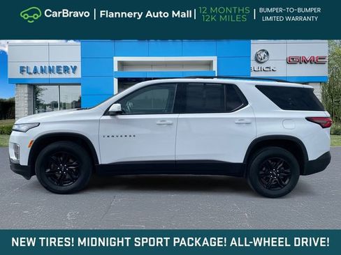 Certified 2023 Chevrolet Traverse LT w/ Midnight/Sport Edition AWD/4WD image 3