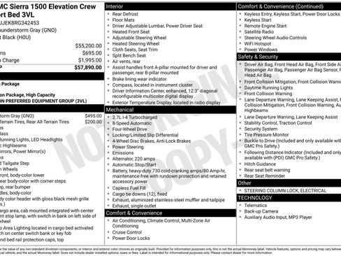 Used 2024 GMC Sierra 1500 Elevation image 4