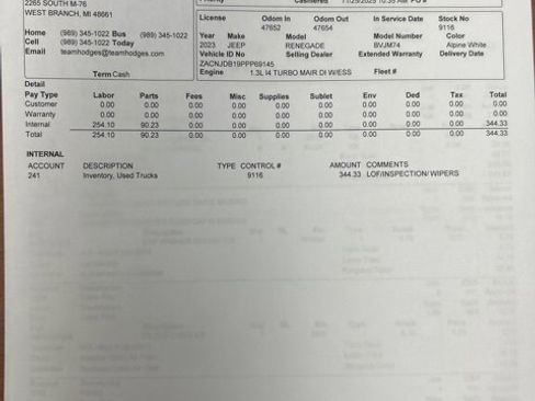 Used 2023 Jeep Renegade Latitude image 4