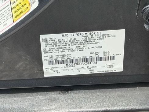 Used 2020 Ford EcoSport SE w/ SE Convenience Package FWD image 22