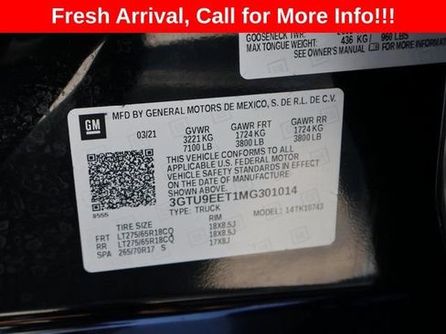 Certified 2021 GMC Sierra 1500 AT4 w/ AT4 Value Package AWD/4WD image 49