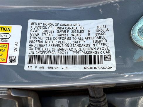 Used 2023 Honda Civic Sport image 32