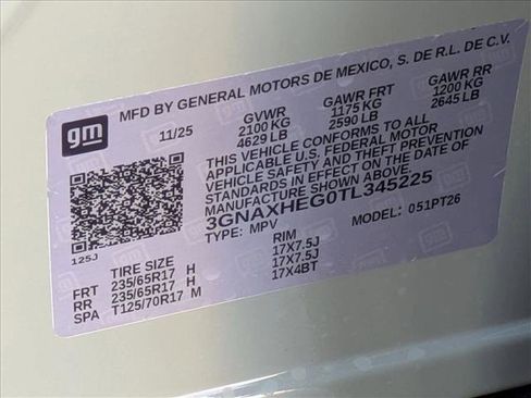 New 2026 Chevrolet Equinox LT w/ Safety and Technology Package image 16