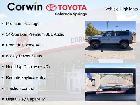Used 2026 Toyota Land Cruiser w/ Premium Package AWD/4WD image 14