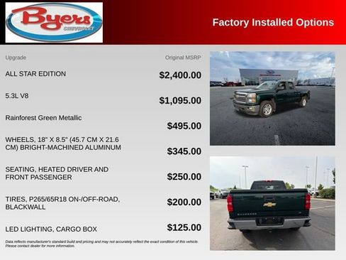 Used 2015 Chevrolet Silverado 1500 LT w/ All Star Edition AWD/4WD image 10